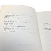 Vintage 1985 Shame The Power of Caring Softcover Book: Gershen Kaufman Psychology Revised Edition