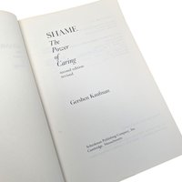 Vintage 1985 Shame The Power of Caring Softcover Book: Gershen Kaufman Psychology Revised Edition
