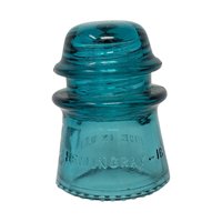 Antique and Vintage Glass Insulator Choice: Hemingray Brookfield Locke Industrial Decor