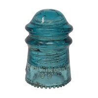 Antique and Vintage Glass Insulator Choice: Hemingray Brookfield Locke Industrial Decor