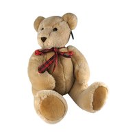 Vintage Tan Polar Puff Teddy Bear