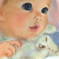 1960s Northern Tissue Kids Framed Print