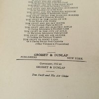 1912 Tom Swift and his Air Glider, Victor Appleton