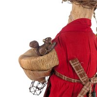 Vintage Silvestri Woodland Santa Tree Topper