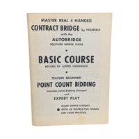 1959 Auto Bridge Solitaire Game: Deluxe Pocket Model