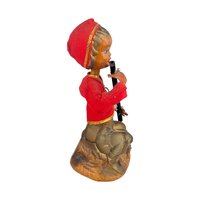 Vintage Tilso Pixie Elf with Flute