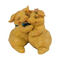 1990s Pigsville Resin Figurines