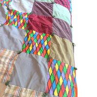 Vintage Handmade Patchwork Quilt