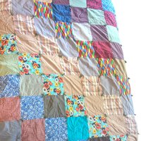 Vintage Handmade Patchwork Quilt