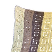 Vintage Crocheted Throw Blanket