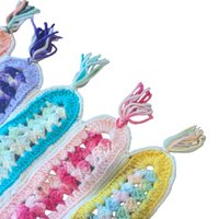 Vintage Handmade Crochet Throw