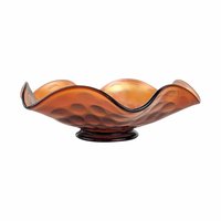 Vintage Fenton Coin Dot Carnival Glass Bowl