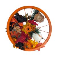 Vintage Autumn Owl Wreath