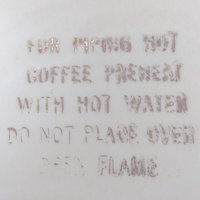 Vintage Hall "Rambling Rose" Drip-O-Lator Coffee Pot