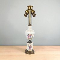 Antique Neoclassical Ceramic Lamp