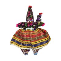 Vintage Folk Art Woman and Baby Doll