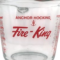 Vintage Anchor Hocking 4 Cup Glass Measuring Cup