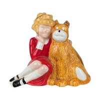 1982 Little Orphan Annie and Sandy Ceramic Bank