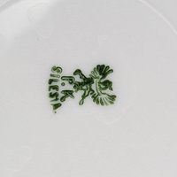 Antique P.K. Silesia Floral Porcelain Bowl