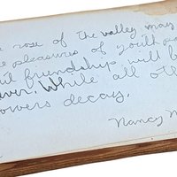 1948 Wooden High School Autograph Book