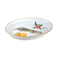 1961 Royal Worcester Evesham Oval Baking Dish