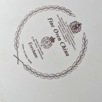 1961 Royal Worcester Evesham Oval Baking Dish