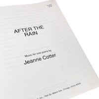 1990 After the Rain by Jeanne Cotter