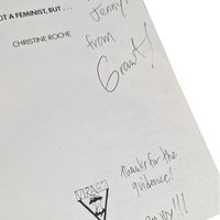 1985 I'm Not a Feminist But... Book, Christine Roche