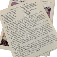 1973 McCall's Great American Recipe Card Box