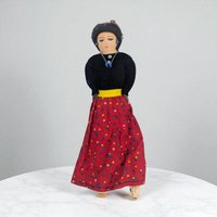 Vintage Navajo Handmade Woman Doll