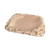 Vintage Pink Floraline Ashtray