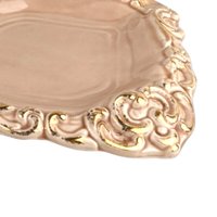 Vintage Pink Floraline Ashtray