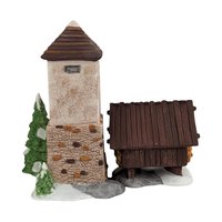 1987 Dept. 56 Heritage Village Silo & Hay Shed