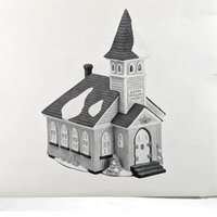 1990 Dept 56 Sleepy Hollow Church