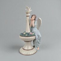 2002 Grandeur Noel Porcelain Angel Figurine