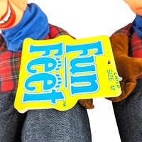 1988 Carousel Howdy Doody Slippers: Child Size Medium