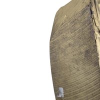 Vintage Gold Resin Asian Warrior Horse Statue