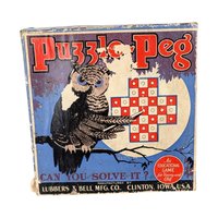 1920s Lubbers & Bell Puzzle Peg Game