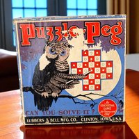 1920s Lubbers & Bell Puzzle Peg Game