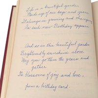 1945 Signed Something to Live By, Dorothea S. Kopplin