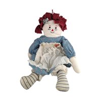 Vintage Handmade Raggedy Ann and Andy Pair