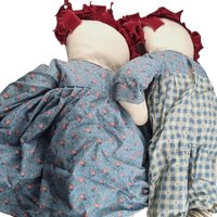 Vintage Handmade Raggedy Ann and Andy Pair