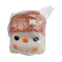 Vintage J.Shin Plastic Doll Heads Set, 6"