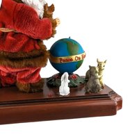 Vintage Gemmy Animated Musical Santa