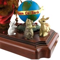 Vintage Gemmy Animated Musical Santa