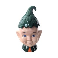 1960s Pixie Elf Ceramic Cookie Jar