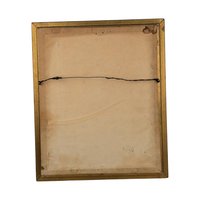 1941 Head of Christ Framed Lithograph: Kriebel and Bates