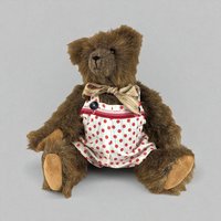 Vintage Brown Plush Teddy Bear