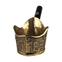 Vintage Chinese Brass Silk Iron