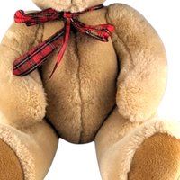 Vintage Tan Polar Puff Teddy Bear